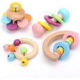 thumbnail image 1 of Large Bird Toys for Foot Parrot Handheld Interactive Toys, 4 Pack, 1 of 4