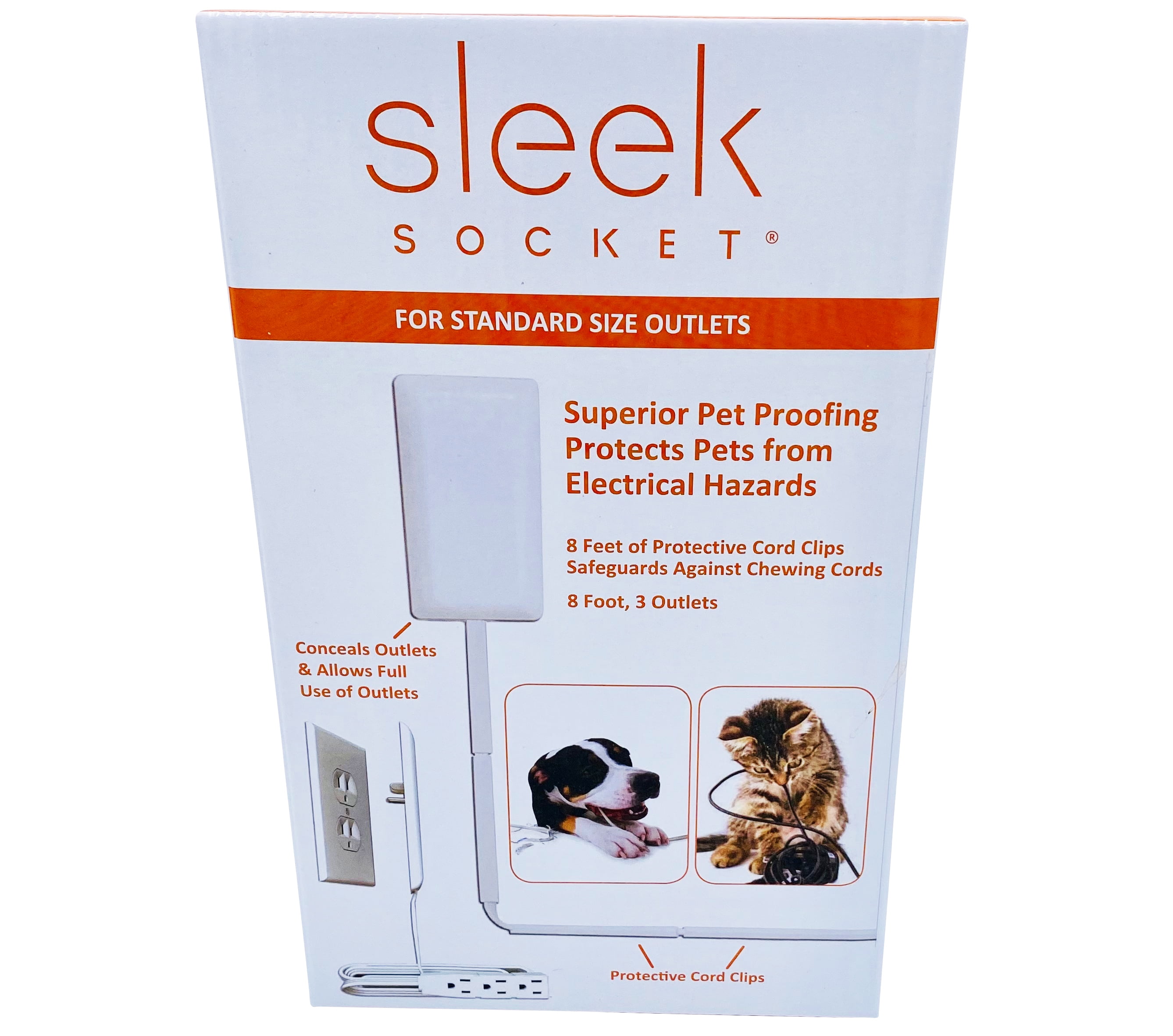 sleek socket Superior Electrical Childproofing Protects Toddlers  Pets from 
