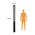 thumbnail image 4 of Lampara Postes Led Exterior Negro 25w Luz Suave Cálida, 4 of 5