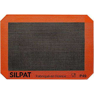 Silpat Ae420295-22 Macaron Mat 2 Pack, Red