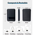thumbnail image 4 of Cable de carga USB tipo C a C de Yinow con 3 adaptadores, color negro, 4 of 8