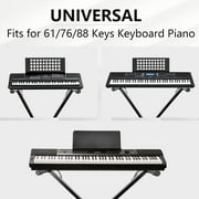 Likegreen Adjustable Single-X-Style Keyboard Stand with Locking Straps, 6 Height Adjustable for 61/76/88 Keys
