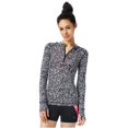 thumbnail image 1 of Sudadera Aeropostale con Capucha y Cremallera 1/4 para Mujer Negro XS, 1 of 2