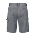 thumbnail image 2 of Men's Hiking Cargo Shorts Outdoor Travel Shorts for Men with Multi Pocket for Fishing Camping Casual Golf Grey 34, 2 of 8