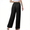 thumbnail image 4 of Tanming Barrel Sweatpants High Waisted Cargo Pants Women Straight Leg Pants Women Work Pants Women Stretch Stretchy Work Pants Plus Size Cargo Pants for Women, 4 of 4