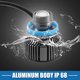 thumbnail image 5 of Ofertas únicas H8 H9 H11 Bombillas LED para luces antiniebla 7200 lúmenes Faro LED 12V Lámpara para correr del automóvil 2400-7500K Amarillo 1 par, 5 of 7