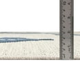 thumbnail image 5 of Unique Loom Belize Outdoor Collection Area Rug - Placencia (2' x 10' Runner Ivory/Orange), 5 of 7