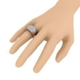 thumbnail image 4 of 1 Carat Men's Diamond Wedding Band Ring in 14K Rose Gold (Ring Size 8) (SI1-SI2 Clarity), 4 of 6