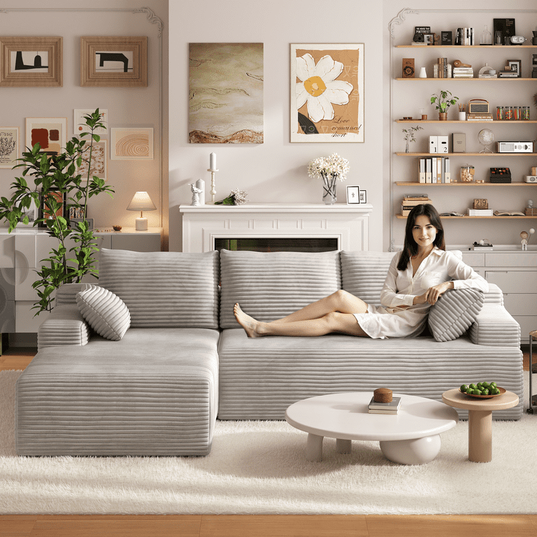 IDEALSOUL Cloud Sectional Couch, 104
