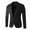 Black, variant on Mens Blazer Single Button Solid Color Casual Business Suit Tops