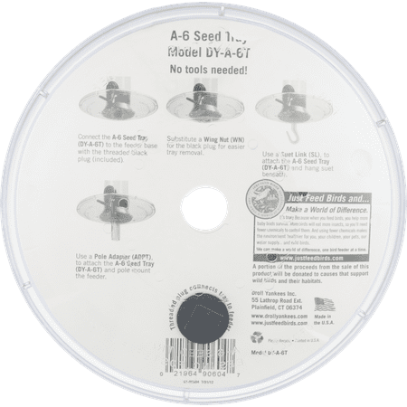 Droll Yankees Seed Tray Model DY-A-6T, 1.0 CT