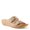 BEIGE, variant on Gelatia Women’s Slide Sandal with Laser-cut Straps & Cushioned Wedge