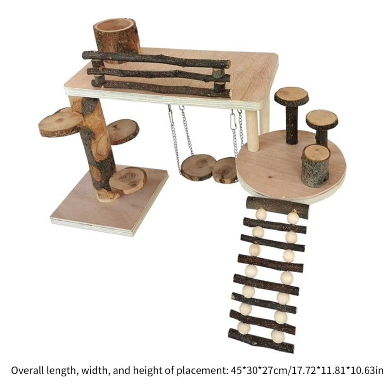 Small Ladder Toy Hamster Platform Funny Entertainment Toy for Chinchillas