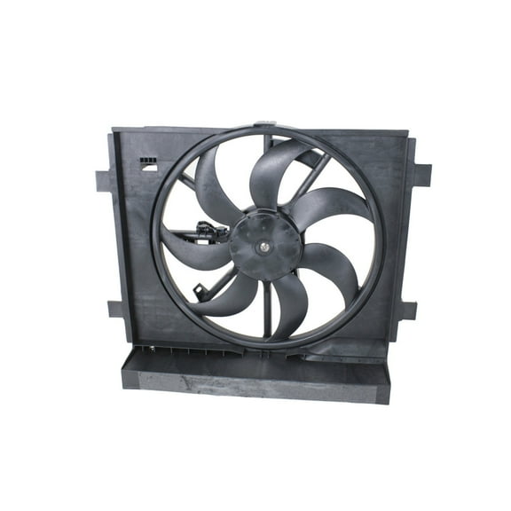 For Nissan Sentra 2013-2019 Radiator and A/C Fan Assembly | Single Fan | 1.8L | Replacement For NI3115146 | 214819AM0A, 621439