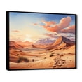 thumbnail image 2 of Designart "Namibia s African Desert II" Landscapes Floater Framed Canvas Wall Art, 2 of 7
