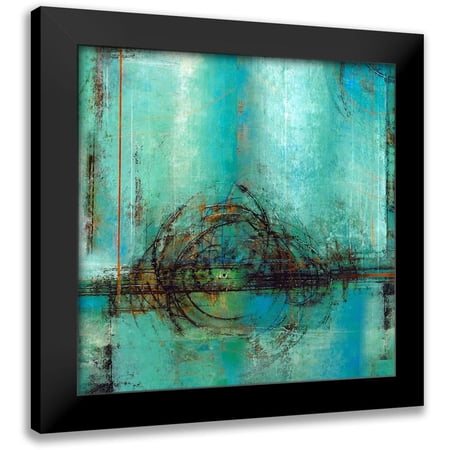 Holsinger Joel 12x12 Black Modern Framed Museum Art Print Titled - Impetus 2