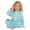 Mint Green-hdhJY, variant on RFQWOVSR Baby Long Sleeve Footless Onesie with Zipper Closure, Flannel
