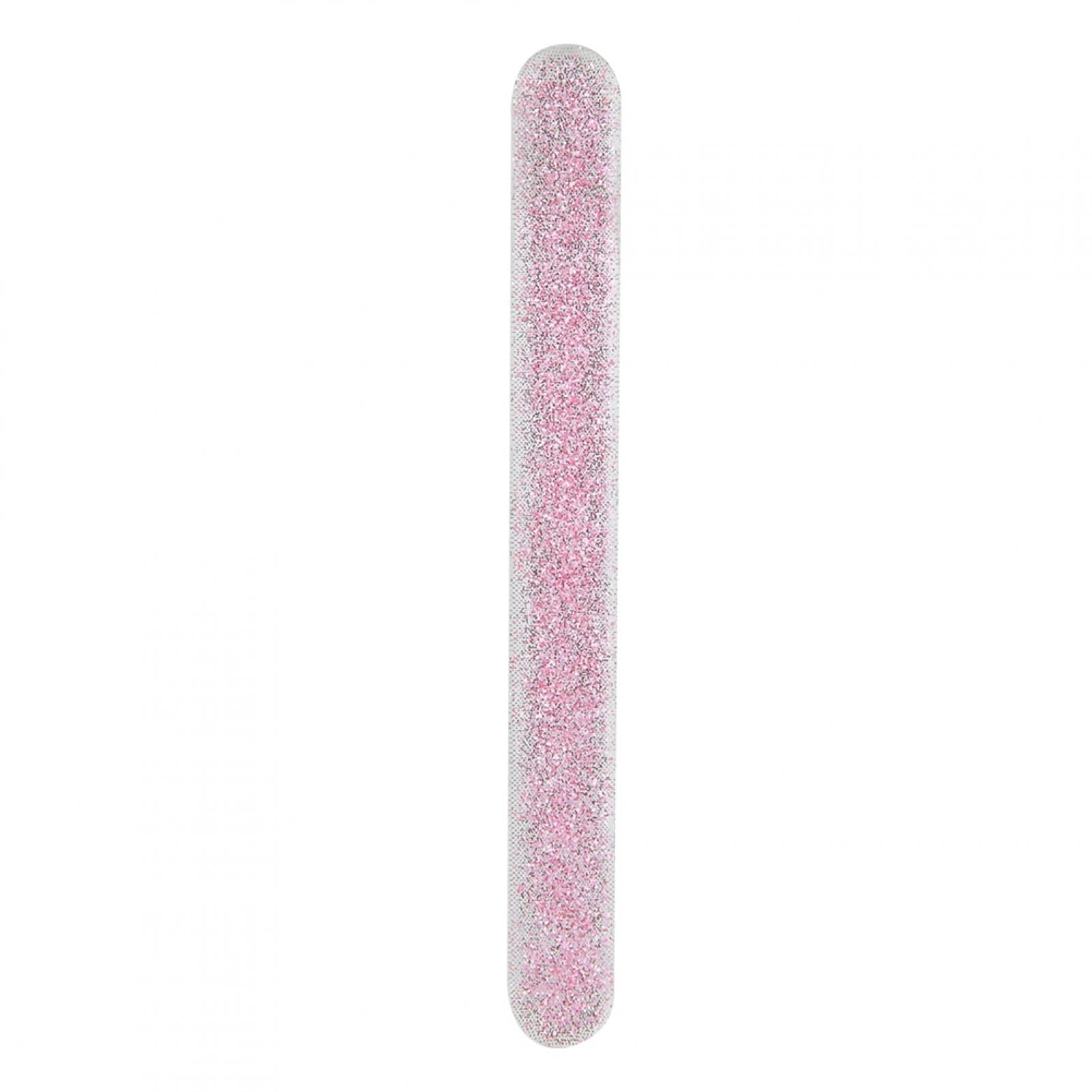 Nano Glass Dead Skin Grinding Foot Rasp File Callus Pedicure Care Tool for Smooth Feet, Peach Pink, 4.72 inches / 12 cm