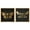 Gold Frame, variant on Sunlit Butterfly Set Canvas Set of 2 Wall Decor Sets by Art Remedy, Gallery Wrapped, 12 x 12