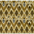 thumbnail image 4 of oneOone Organic Cotton Poplin Twill Fabric Paisley & Chevron Ikat Decor Fabric Printed BTY 42 Inch Wide, 4 of 4