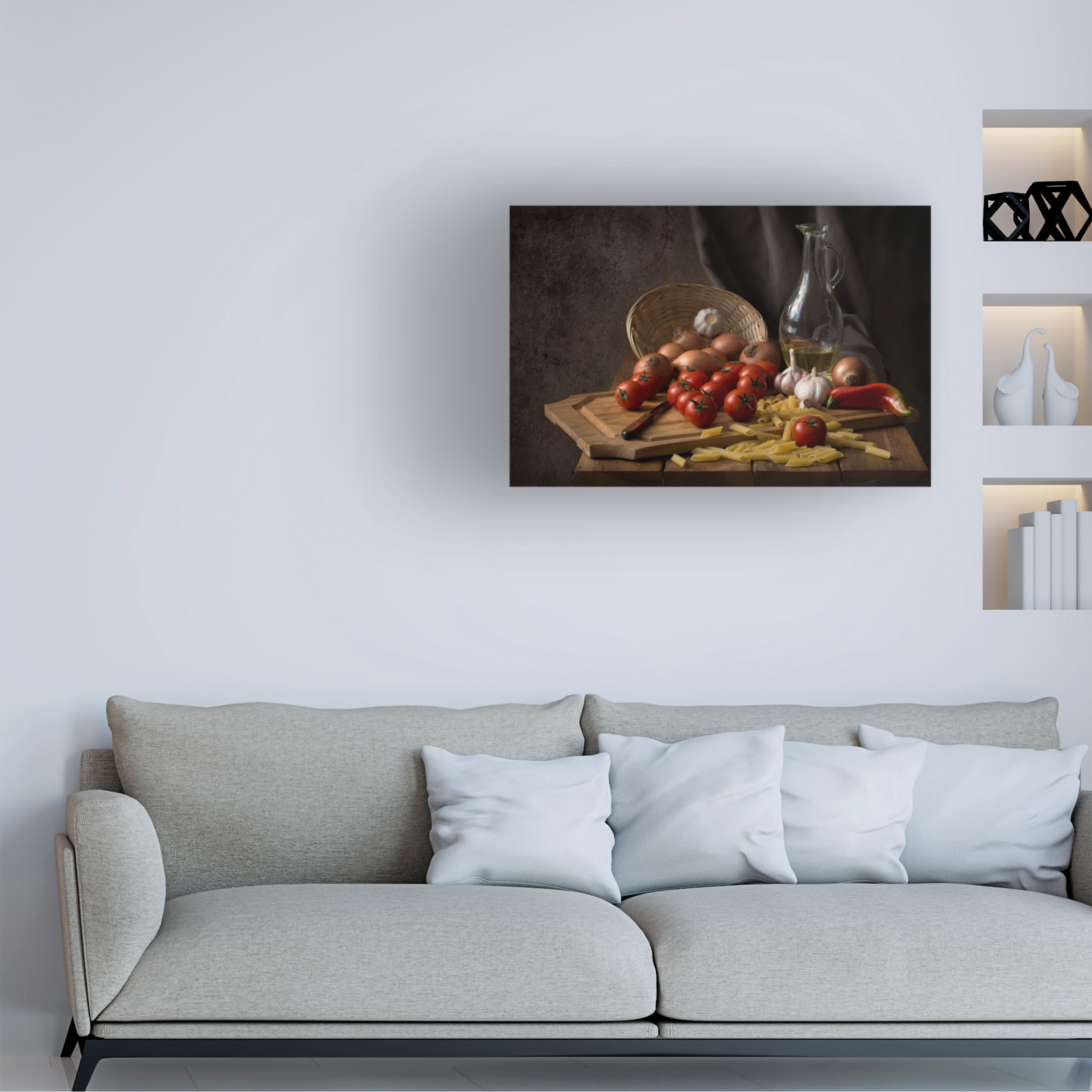 Margareth Perfoncio 'Buon Appetito' Canvas Art