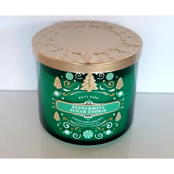 Bath & Body Works Peppermint Sugar Cookie 3-Wick Scented Candle