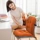 thumbnail image 5 of Cojín de suelo capitoné para oficina en casa y sala de estar - Cojín transpirable para silla reclinable y tatami con soporte acolchado Aestivo | Naranja | AESTIVO, 5 of 7