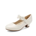 thumbnail image 1 of Zapatos de Vestir Mary Jane para Niñas DREAM PAIRS Marfil Talla 1, 1 of 6