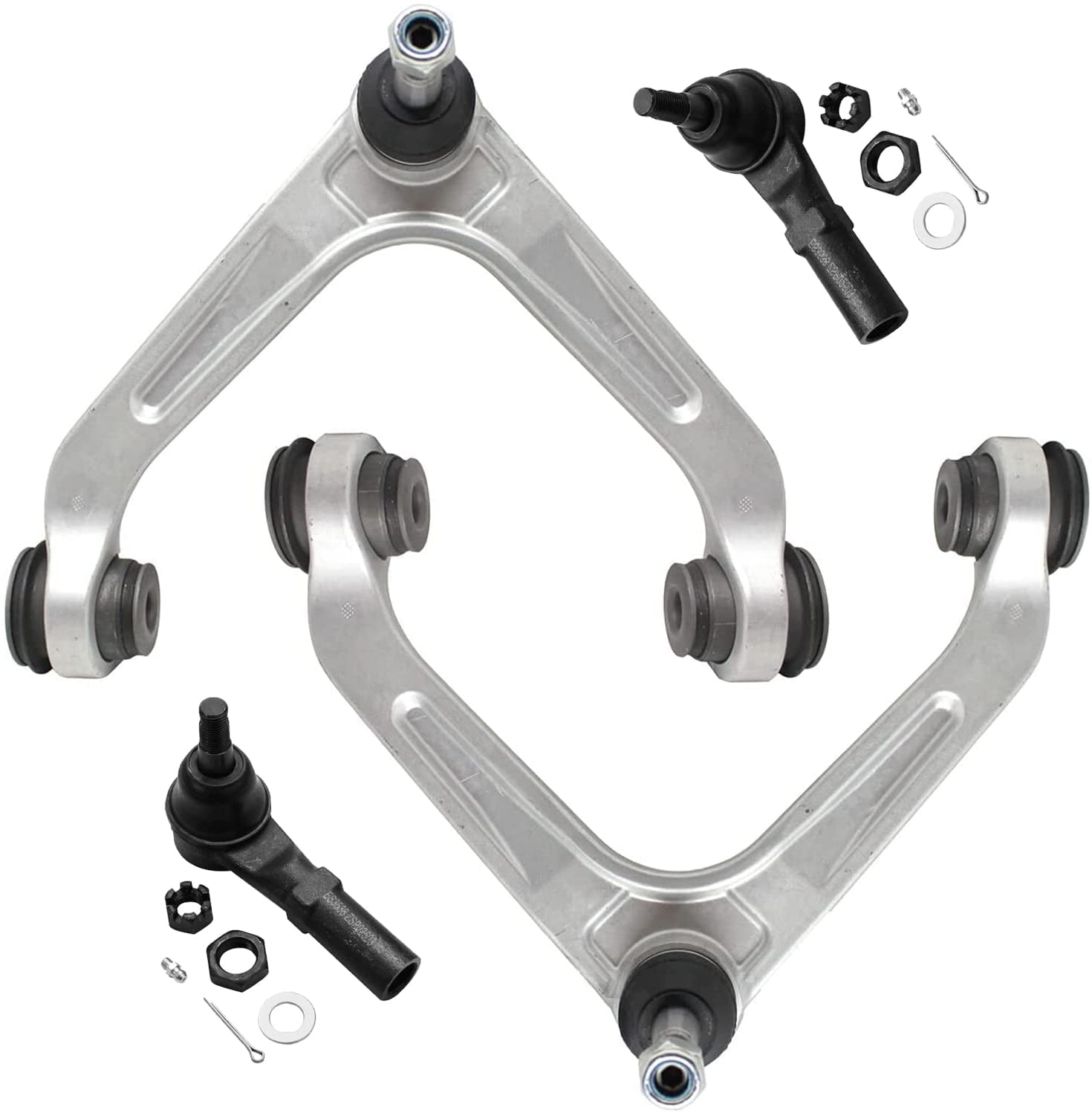 New 4pc Front Upper and Lower Ball Joint Set for Dodge Ram 2500 3500 2WD