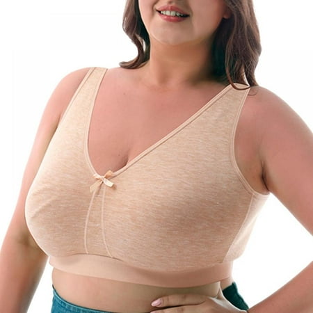 

Compression Wirefree High Support Bra for Women Small to Plus Size Everyday Wear Exercise and Offers Back Support