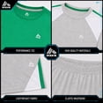 thumbnail image 4 of RBX Boys Athletic Outfit Lightweight Breathable Active Shirts and Basketball Shorts 3 Piece Set, 4 of 7