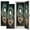 Color 5, variant on Gothic 2 Pcs School Locker Magnetic Wallpaper 12" x 36" Gothic Raven Couple Forest Vintage Moody Halloween Reusable Removable Locker Accessories Back to School Supplies