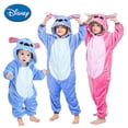 thumbnail image 2 of Pijama de cosplay de Disney Stitch para niños, disfraz de ángel de Stich de Anime, mono, pijama con capucha, ropa de dormir de Halloween para niños y niñas, 2 of 4