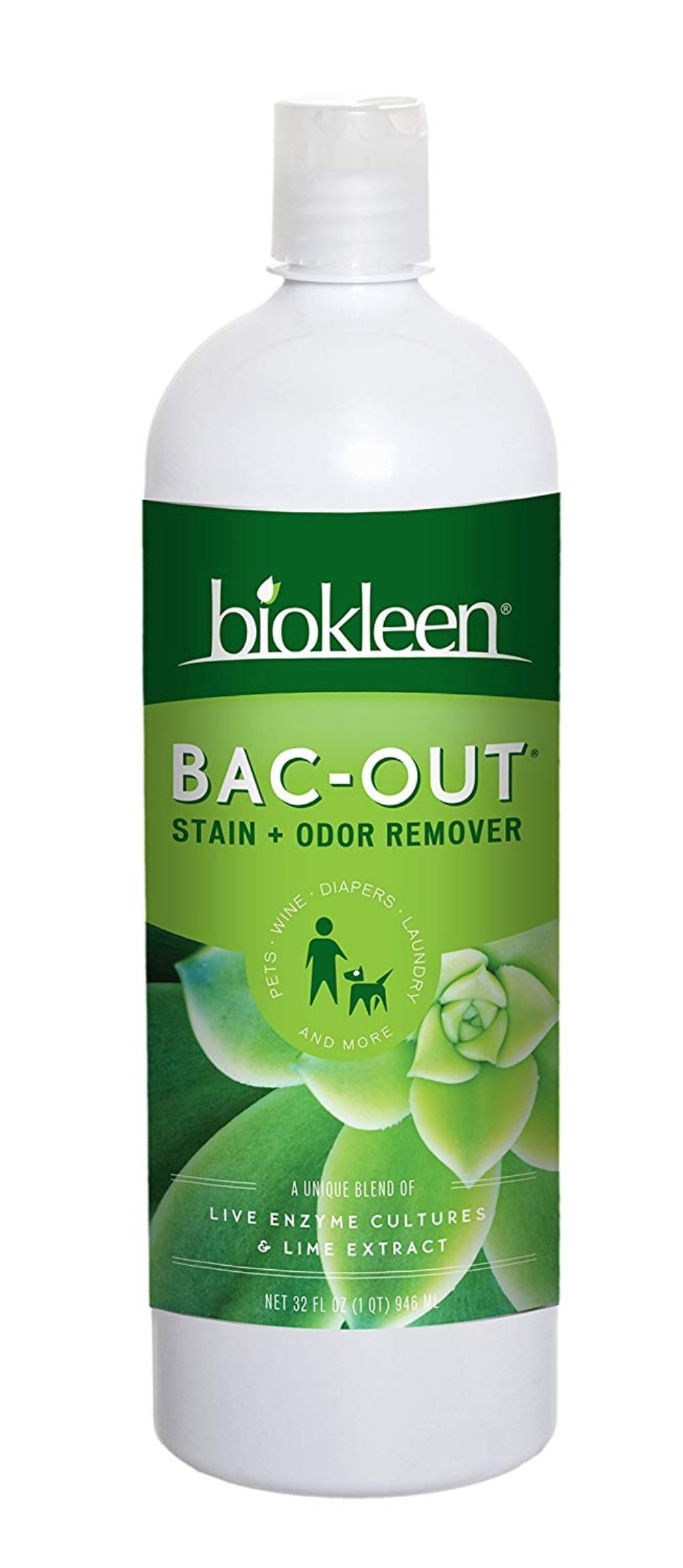 BacOut Stain+Odor Remover, Destroys Stains & Odors Safely, for Pet