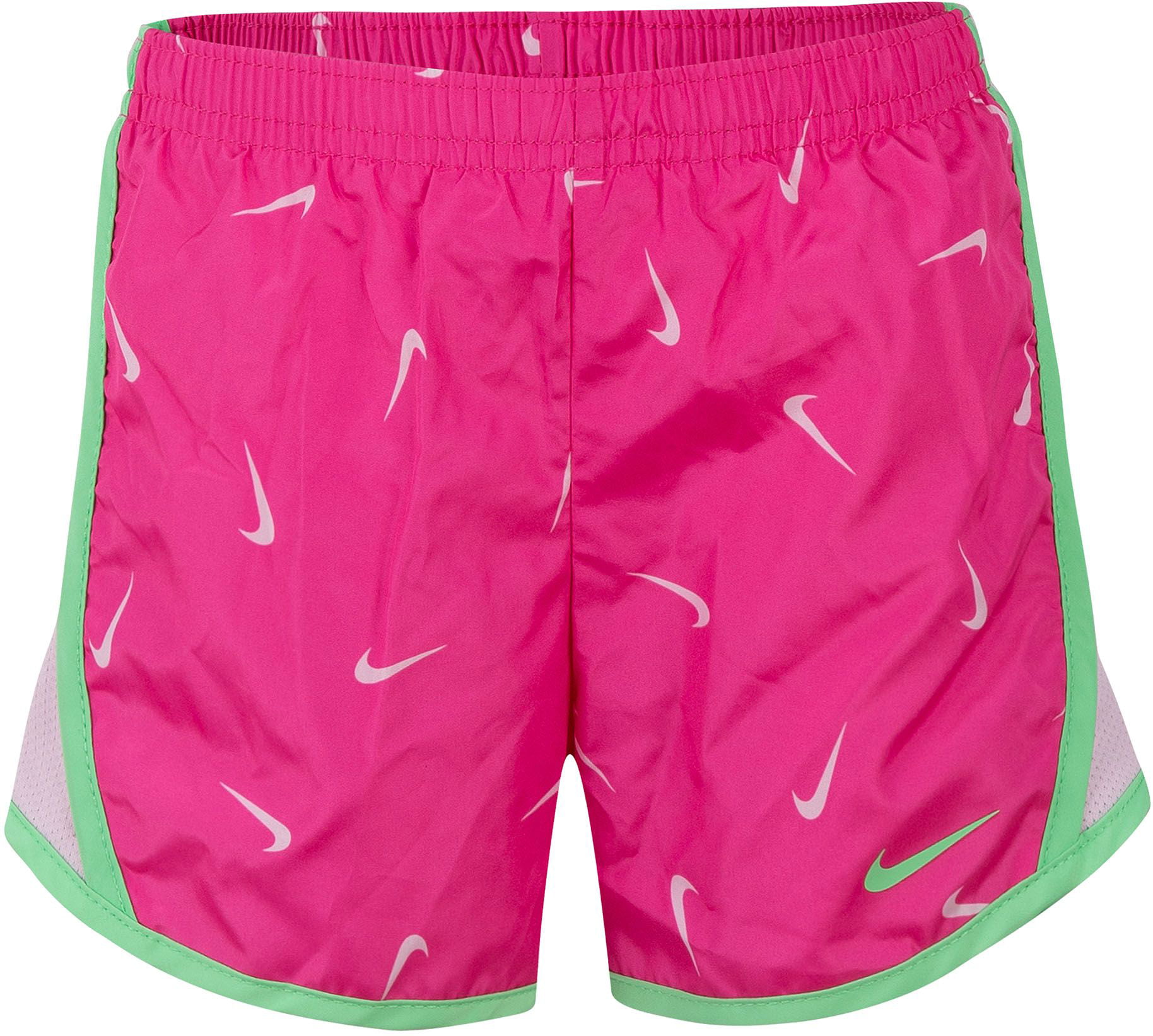 Nike Little Girls' Dri-FIT Printed Tempo Shorts - Walmart.com - Walmart.com