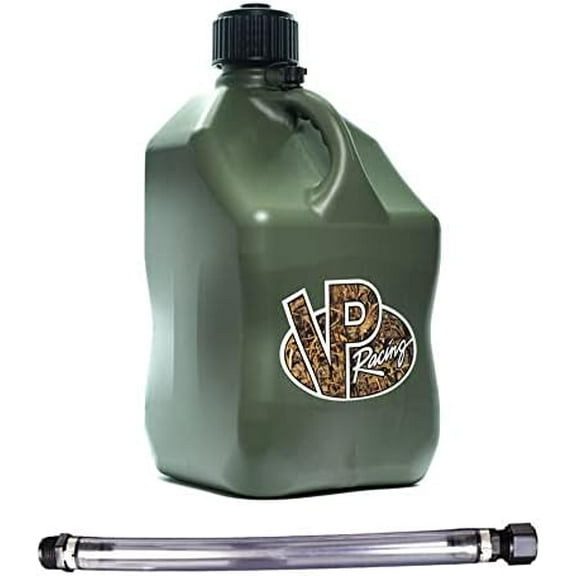 VP Racing Fuel Motorsports Jug 5.5 Gal Camo Square w/Hose