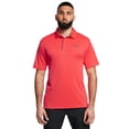 thumbnail image 1 of Polo de golf Under Armour Tech 713 para hombre, color rojo y gris, talla S, 1 of 4