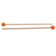 thumbnail image 4 of 2 uds mazos de tambor mango de arce cabeza de goma para piezas de tambor Glockenspiel-naranja, Yuyangstore 2pcs mazos de tambor de madera, 4 of 8