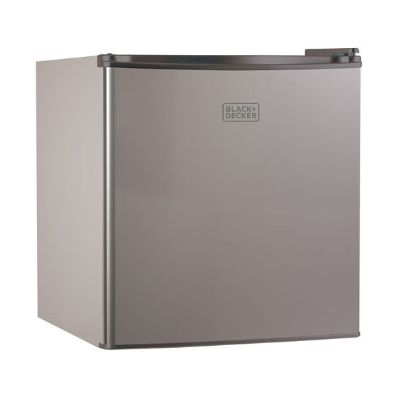 BLACK+DECKER BCRK17V Refrigerador compacto Energy Star Mini refrigerador de una puerta con congelador, 1.7 pies cúbicos, VCM
