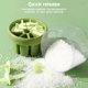 thumbnail image 1 of Molde De Polo De Hielo Caja de hielo de plástico a prueba de polvo para hacer helados DIY accesorios de cocina (verde) Likrtyny Libre de BPA, 1 of 8