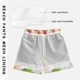 thumbnail image 3 of FORMRS Boys Swim Trunks Quick Dry Mesh Liner Boardshorts Sizes XS-XL, Green Leaves, 3 of 7