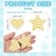 thumbnail image 2 of Uxcell 18 Pcs Parches Bordados de Corazón Estrella a Planchar Aplicaciones Parches para Chaqueta Colección de Denim Ropa Vestidos Sombreros Jeans Accesorio DIY, Amarillo/Blanco, 2 of 6