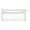 White, variant on Bdday Pencil Case Double Layer Transparent Pen Transparent Triangular Pen Bag Student Large Capacity Compartment Storage Bag Stationery Bag Pencil Box for Kids