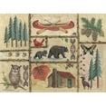 thumbnail image 2 of Phillips, Anita 18x15 White Modern Wood Framed Museum Art Print Titled - Joys of Camping, 2 of 4
