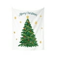 thumbnail image 2 of Christmas Tree Tapestry Hanging Cloth Wall Decor for Living Room Bedroom Gift Cotton Print Festive Background Decoration Easy Hang 27.56x39.37 Inches Machine Washable, 2 of 5
