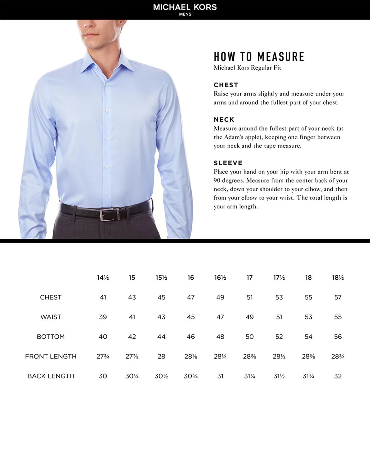 Buy MICHAEL Michael Kors White Classic Fit Shirt for Men Online  Tata CLiQ  Luxury