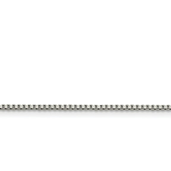 Stainless Steel 1.5mm Box Chain Necklace - 16 Inch