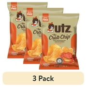 (3 pack) Utz The Crab Chip Potato Chips, Gluten-Free, 2.75 oz Bag