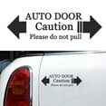 thumbnail image 2 of SPRING Automatic Door Hint Caution Please Do Not Pull Decal Car Sticker Waterproof Black, 2 of 8