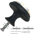 thumbnail image 3 of 4 Pcs Sunflower Unicorn Knobs for Kitchen Cabinet Cupboard Dresser Bookcase Drawer Pulls Handles Round Home Decor, 3 of 8